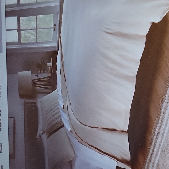 Casaluna Bedding Casaluna True Natural Linen Cashmere Blend Full